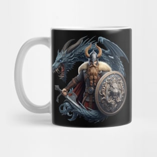 VIKINGS THE DRAGON WARRIOR Mug